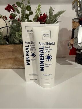 Obagi Sun Shield Mineral SPF 50 Sunscreen Lotion 3 oz exp 01/27